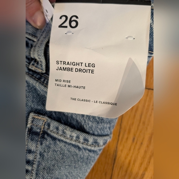 Reitmans Blue Straight Leg Jeans - Picture 3 of 4